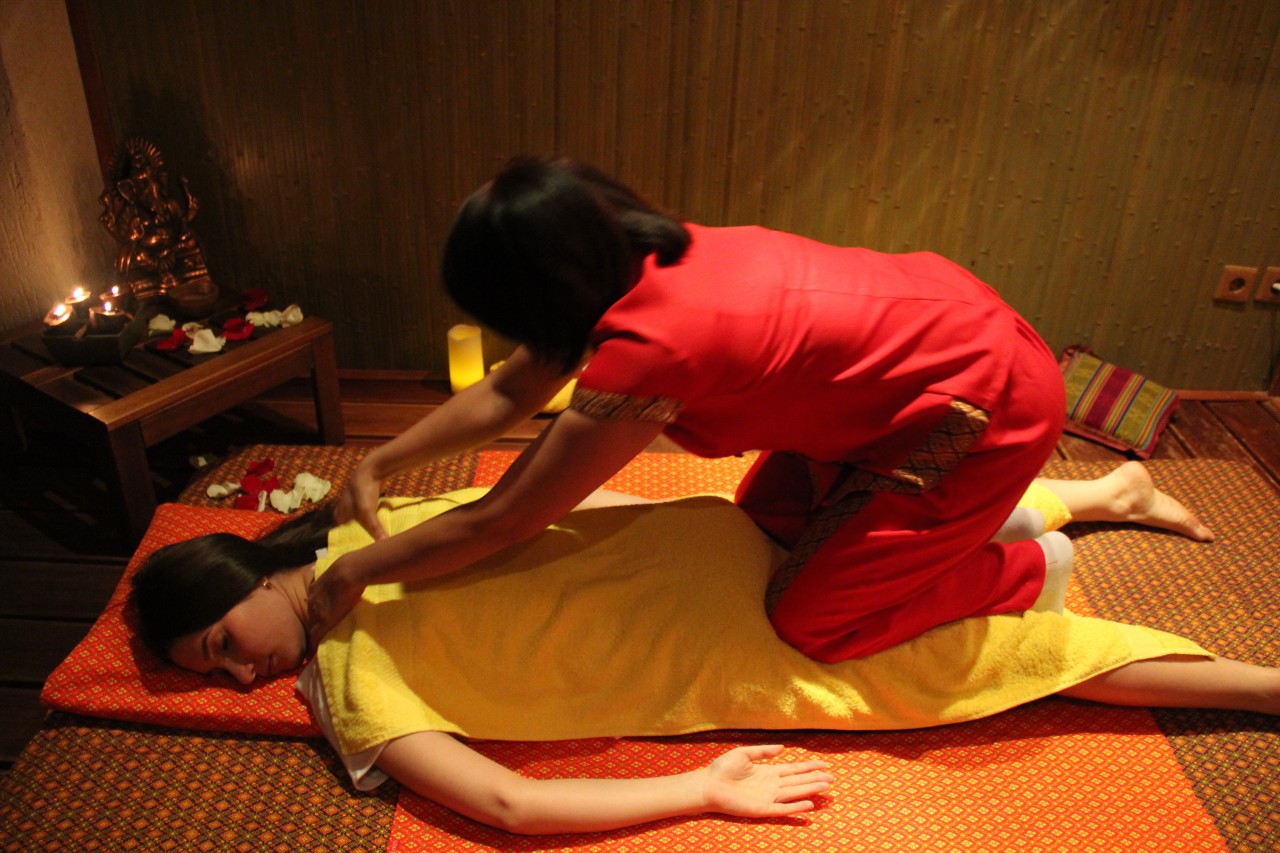 Traditional massage parlor