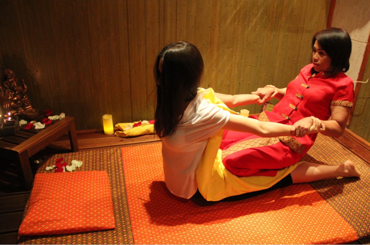 Traditional massage parlor